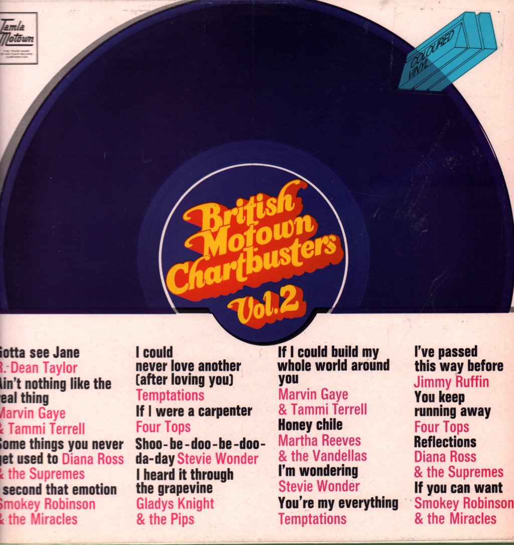 Various Artists - British Motown Chartbusters Vol 2 - Lp