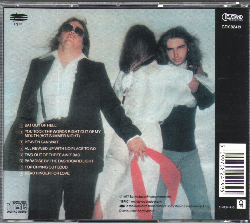 Meat Loaf - Bat Out Of Hell Re-Vamped - Cd