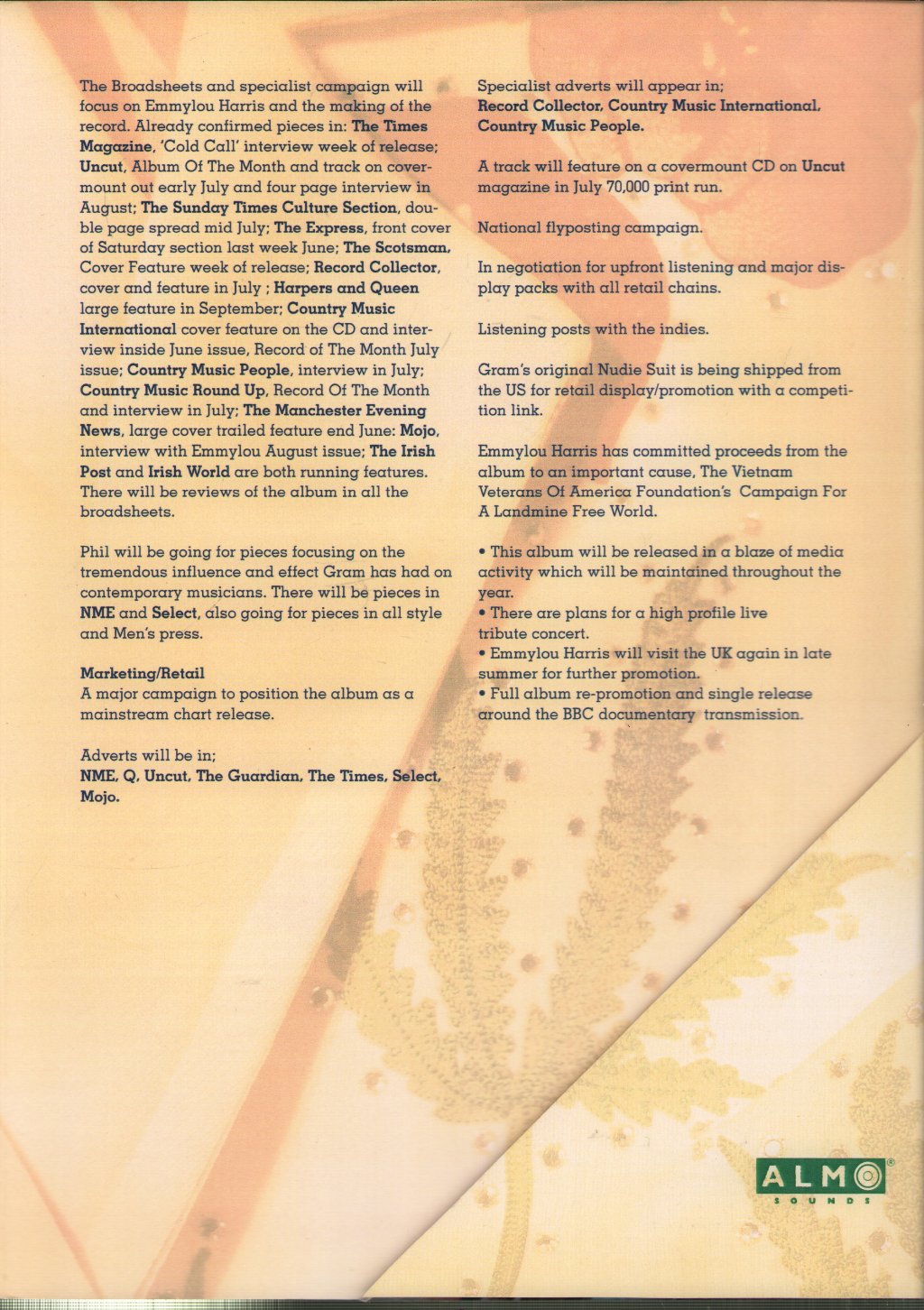 Various Artists - Return Of The Grievous Angel / A Tribute To Gram Parsons - Cd