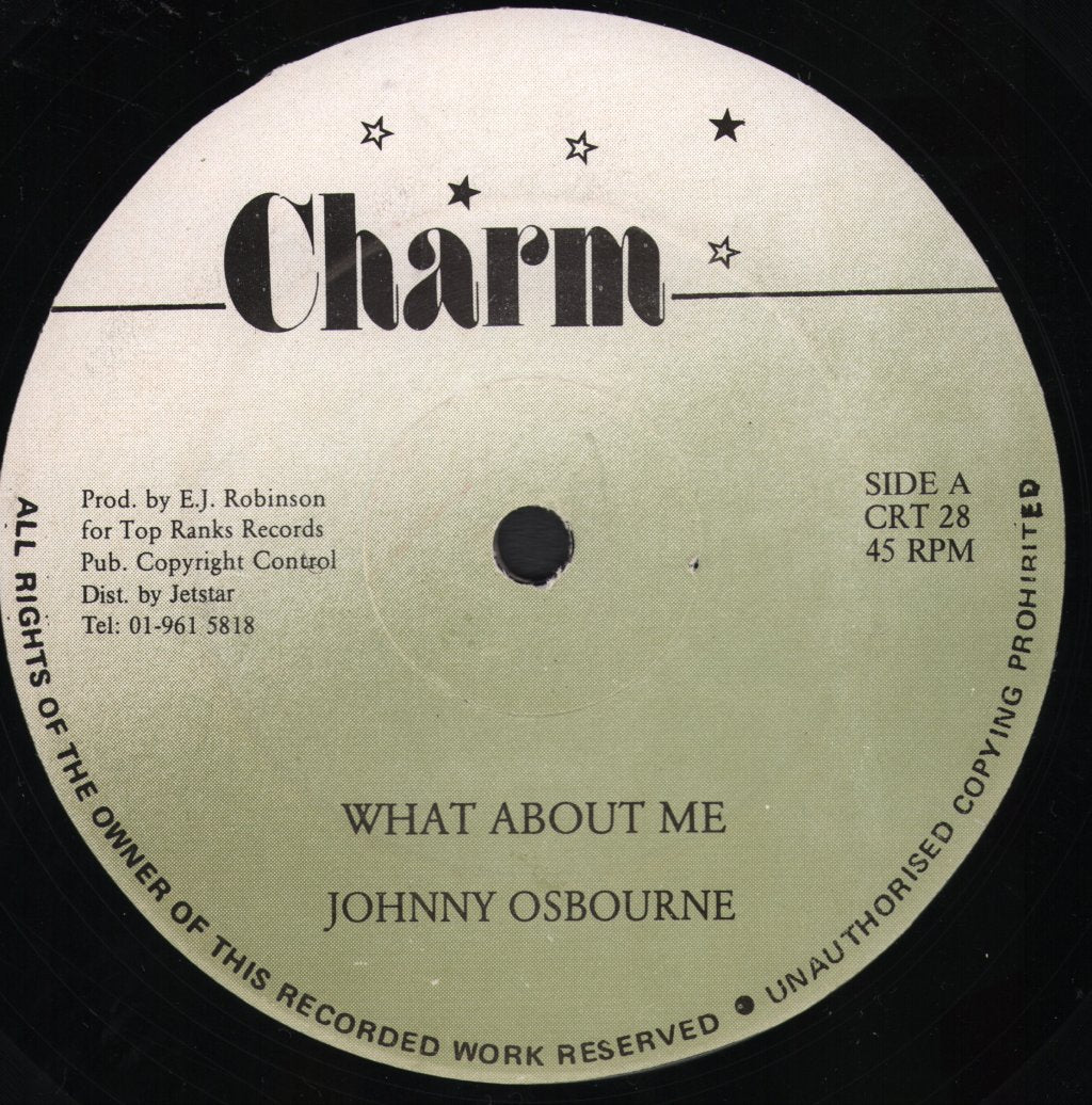 Johnny Osbourne - What About Me - 12 Inch