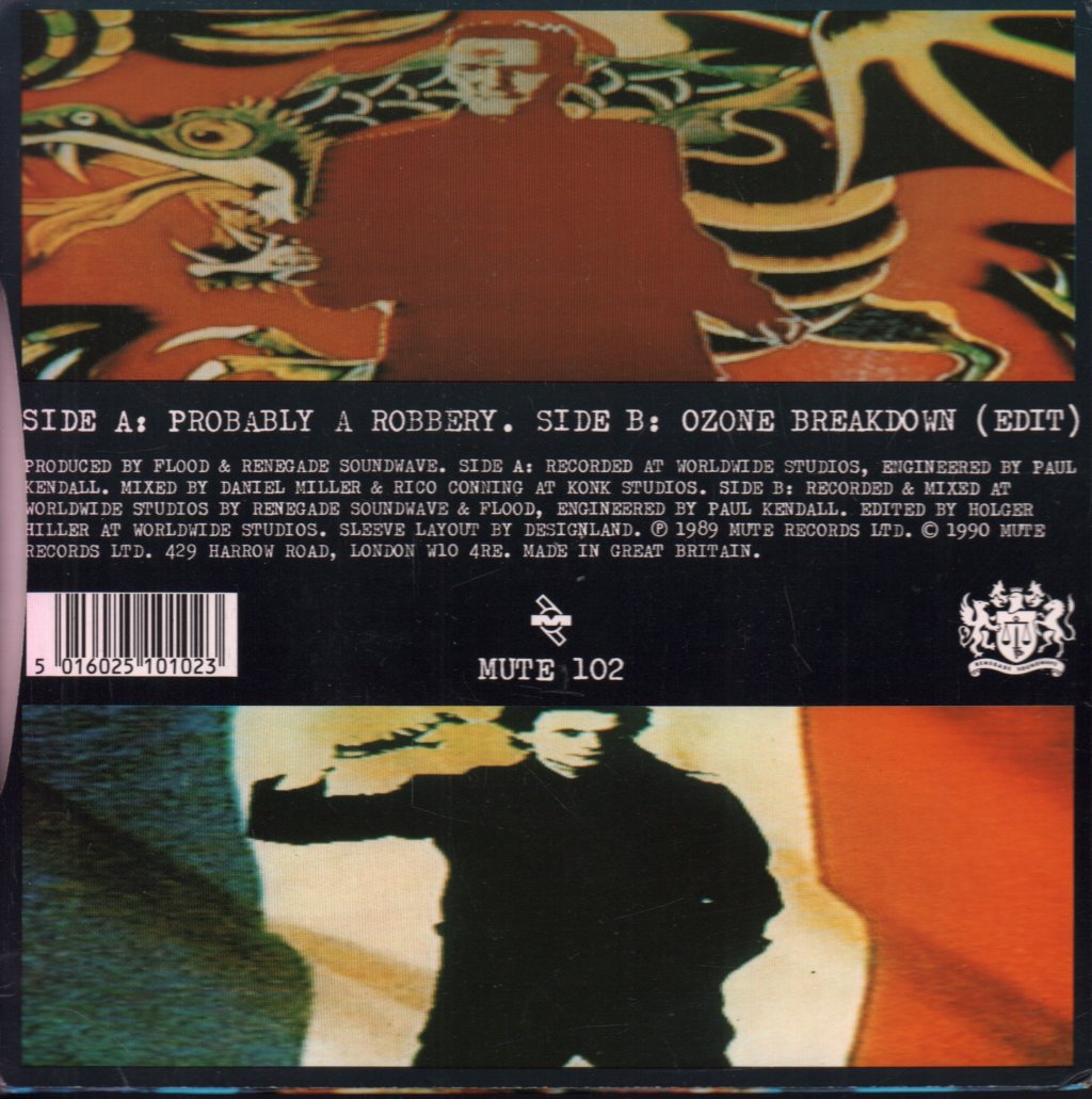 Renegade Soundwave - Probably A Robbery - 7 Inch