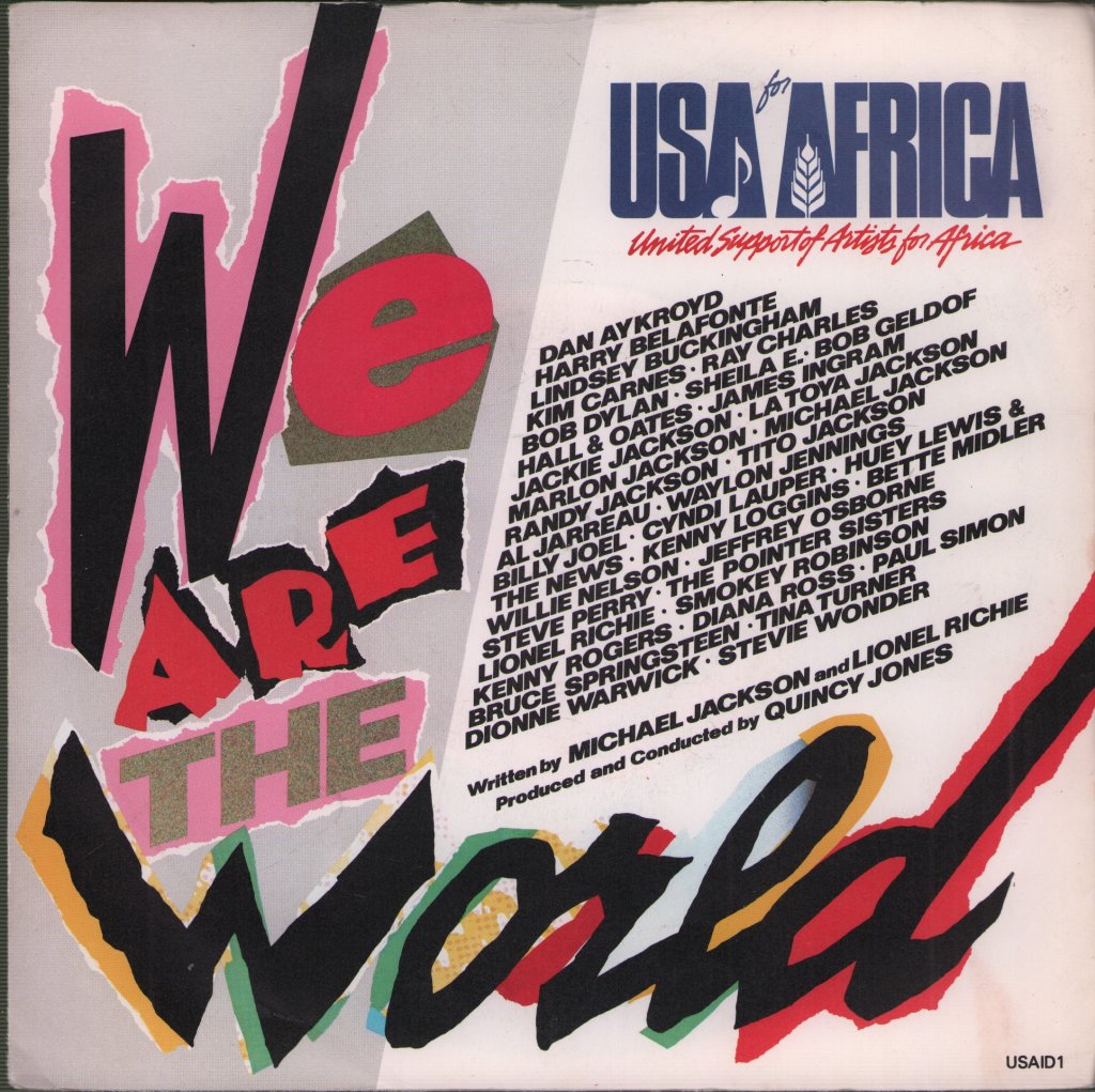 Usa For Africa - We Are The World - 7 Inch