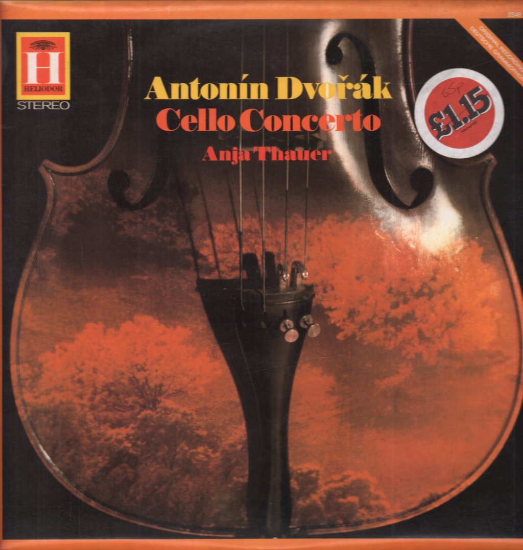 Anja Thauer - dvorak Cello Concerto - Lp