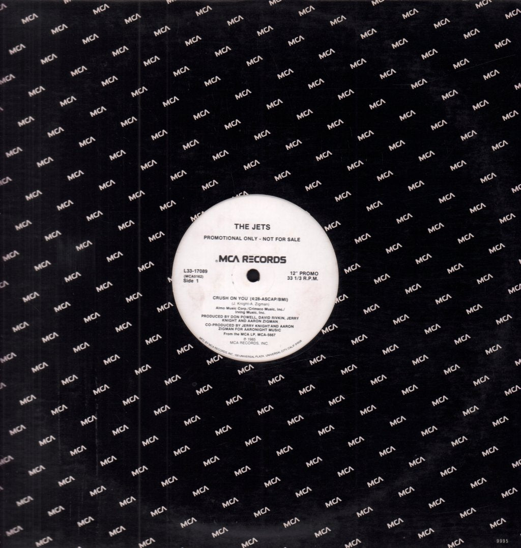 Jets (80'S Pop) - Crush On You - 12 Inch