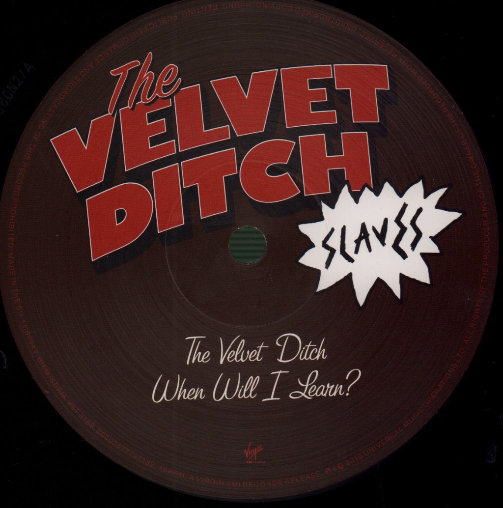 Slaves - Velvet Ditch - 10 Inch