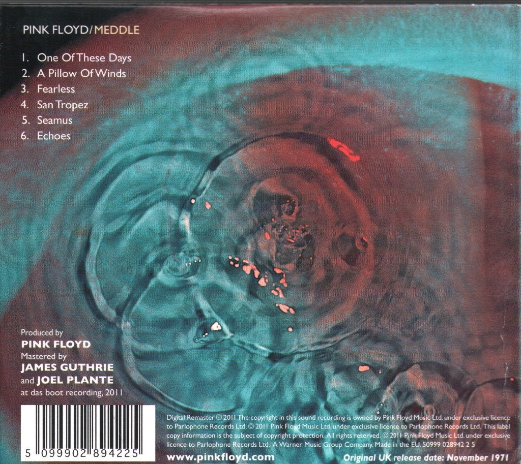 Pink Floyd - Meddle - Cd