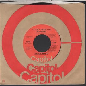 Helen Reddy - I Can't Hear You No More - 7 Inch