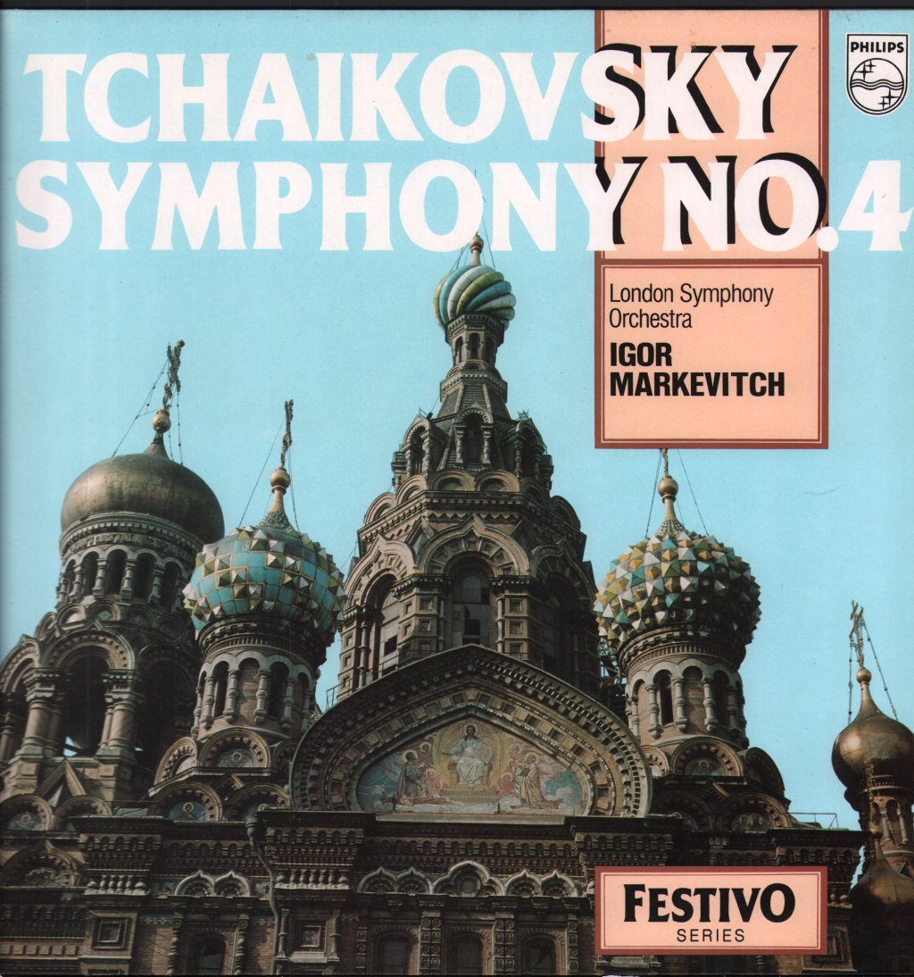 Igor Markevitch / London Symphony Orchestra - Tchaikovsky - Symphony No. 4 - Lp