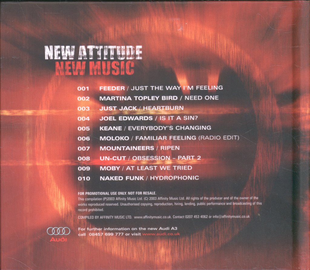 Various Artists - New Attitude New Music - Cd