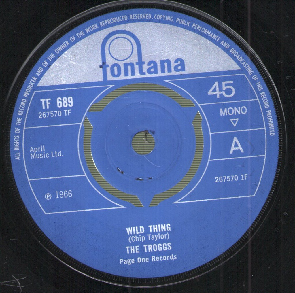Troggs - Wild Thing - 7 Inch