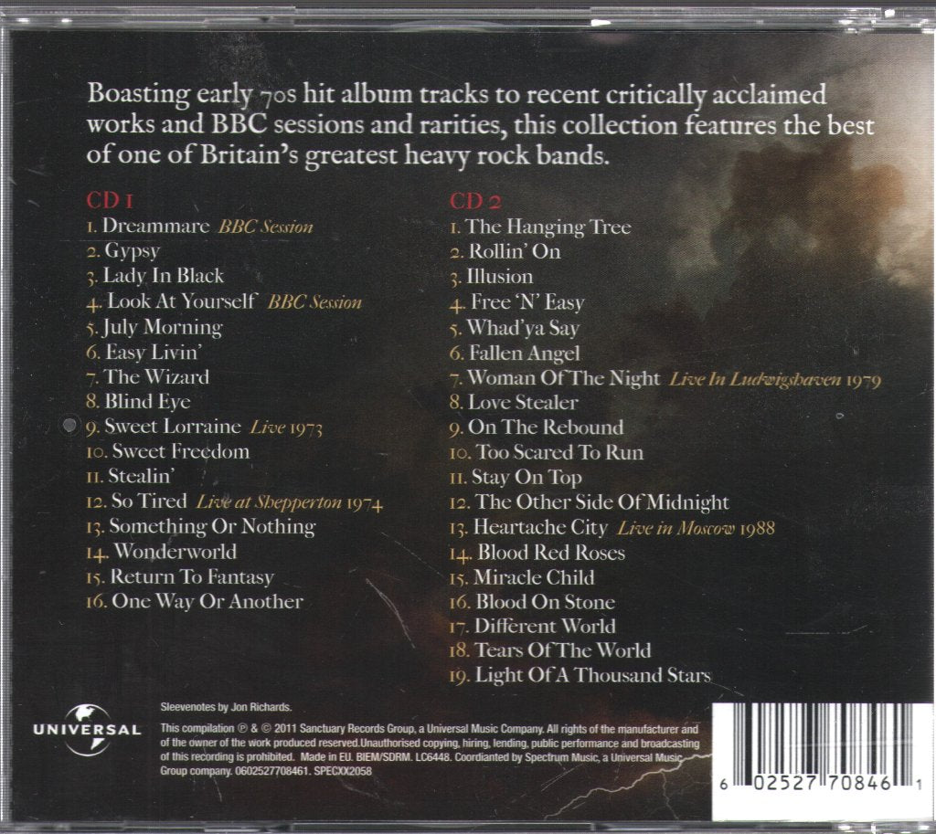 Uriah Heep - Best Of Uriah Heep - Wizards - Double Cd