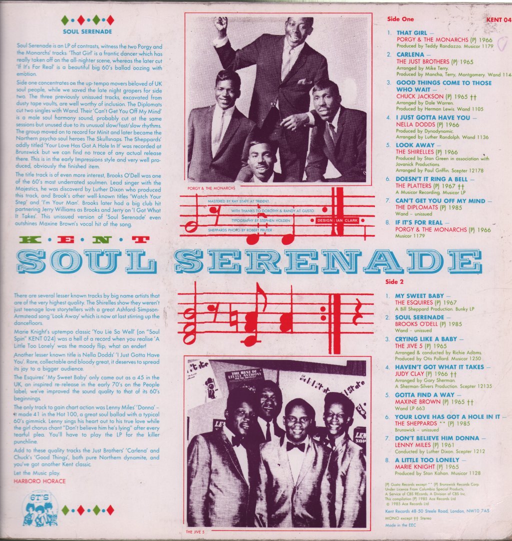 Various Artists - Soul Serenade - Lp