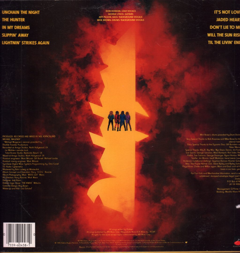 Dokken - Under Lock And Key - Lp
