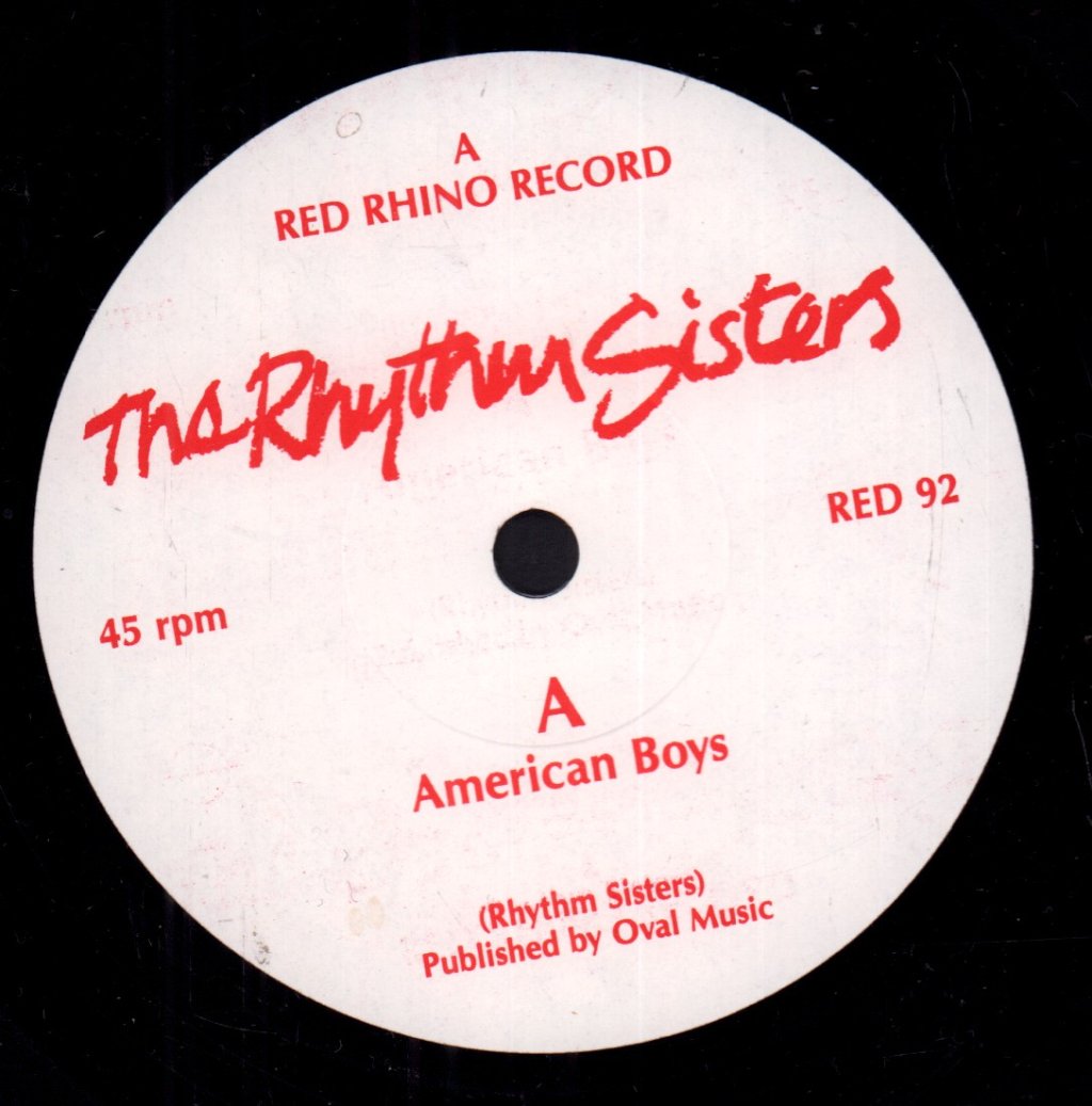 Rhythm Sisters - American Boys - 7 Inch