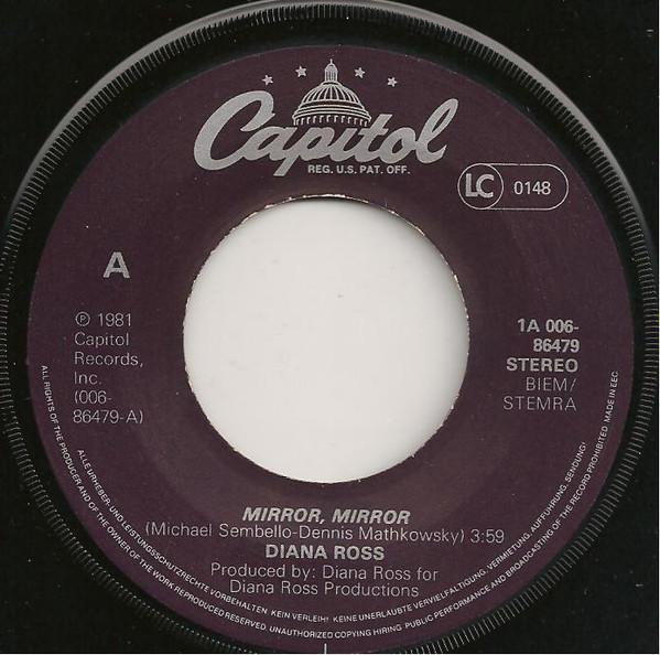 Diana Ross - Mirror Mirror - 7 Inch