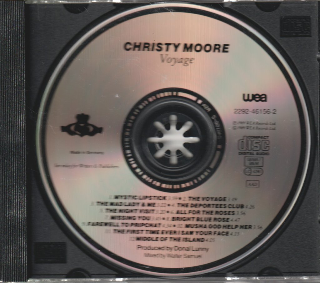 Christy Moore - Voyage - Cd