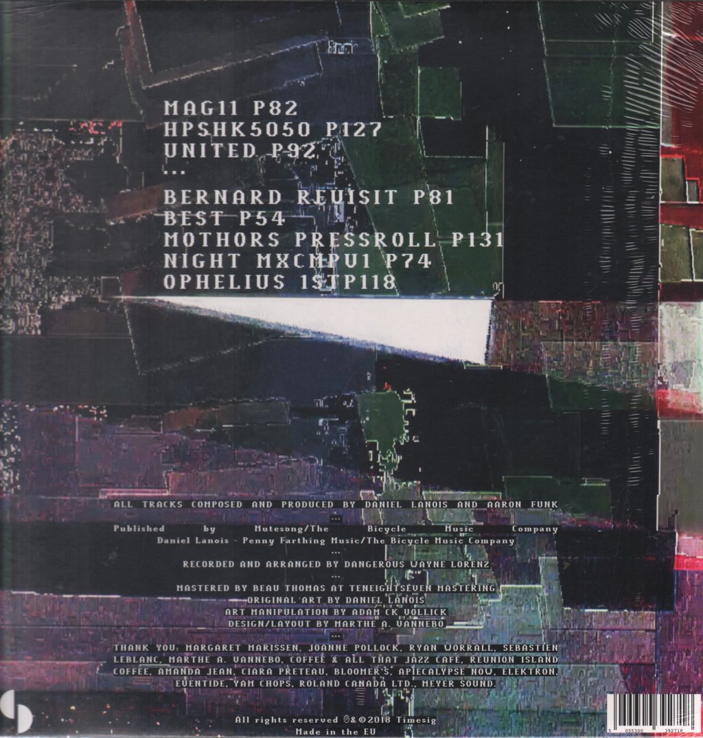 Venetian Snares - Venetian Snares x Daniel Lanois - Lp