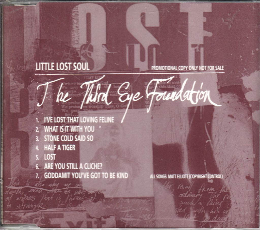 Third Eye Foundation - Little Lost Soul - Cd