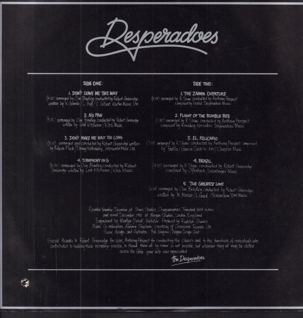 Desperadoes - Desperadoes - Lp