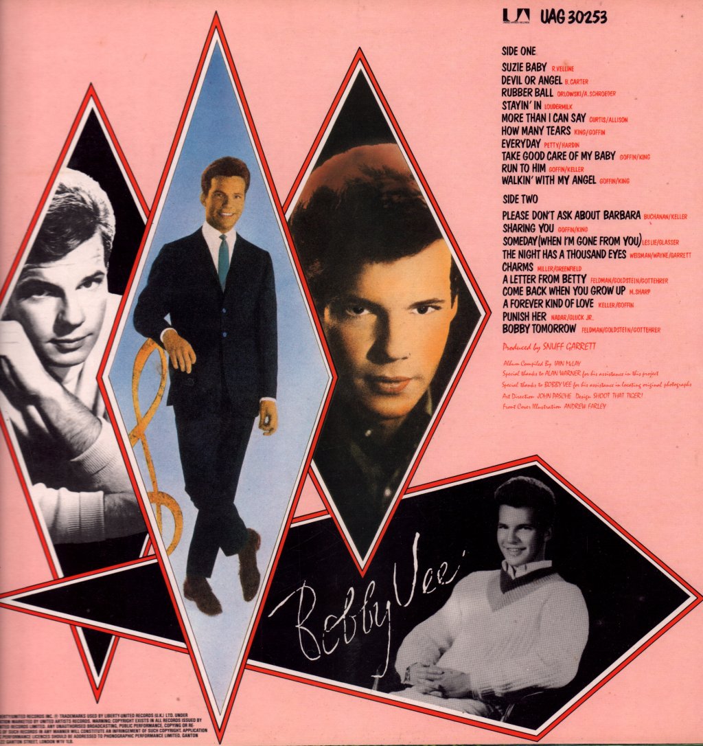 Bobby Vee - Singles Album - Lp
