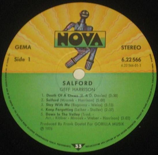 Geff Harrison - Salford - Lp
