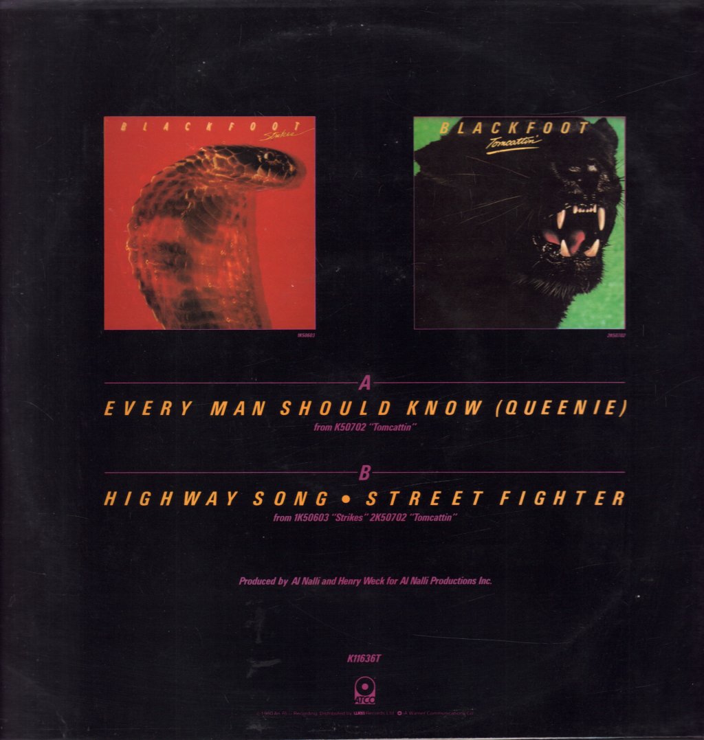 Blackfoot - Every Man Should Know - 12 Inch
