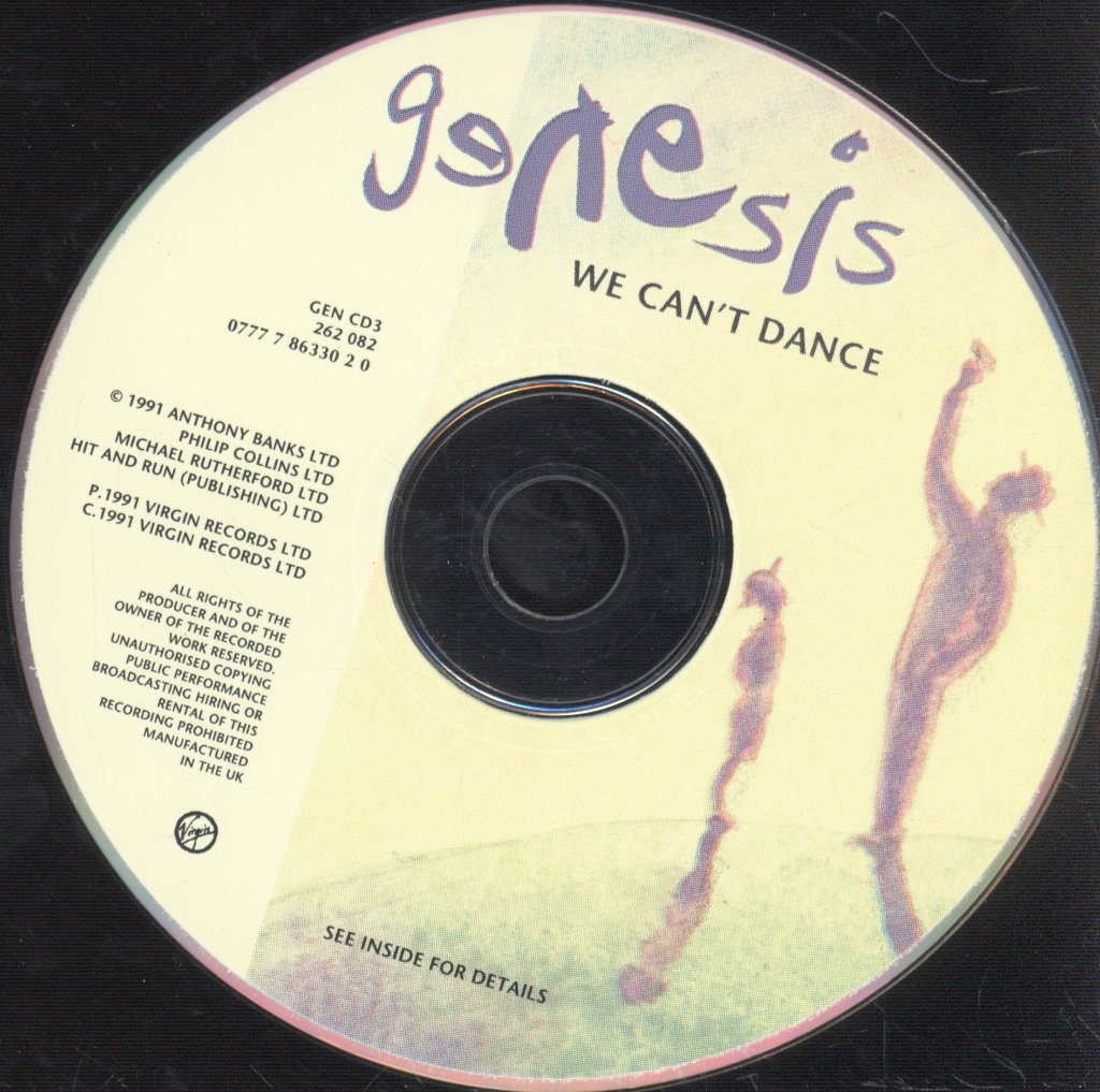 Genesis - We Can't Dance - Cd