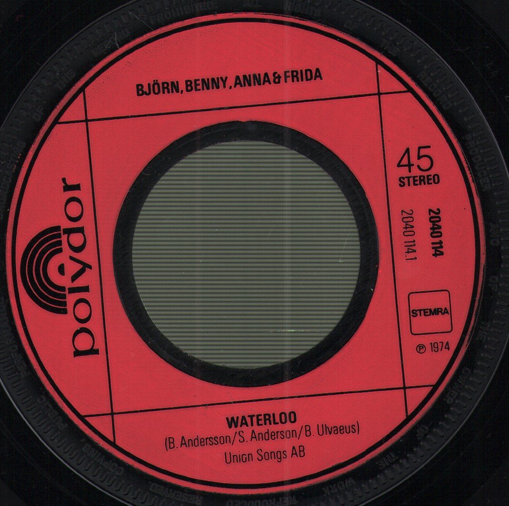 Björn & Benny, Agnetha & Anni-Frid - Waterloo - 7 Inch