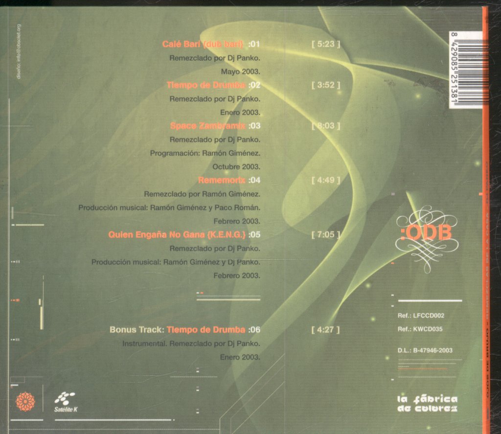 Ojos De Brujo - Remezclas De La Casa - Cd