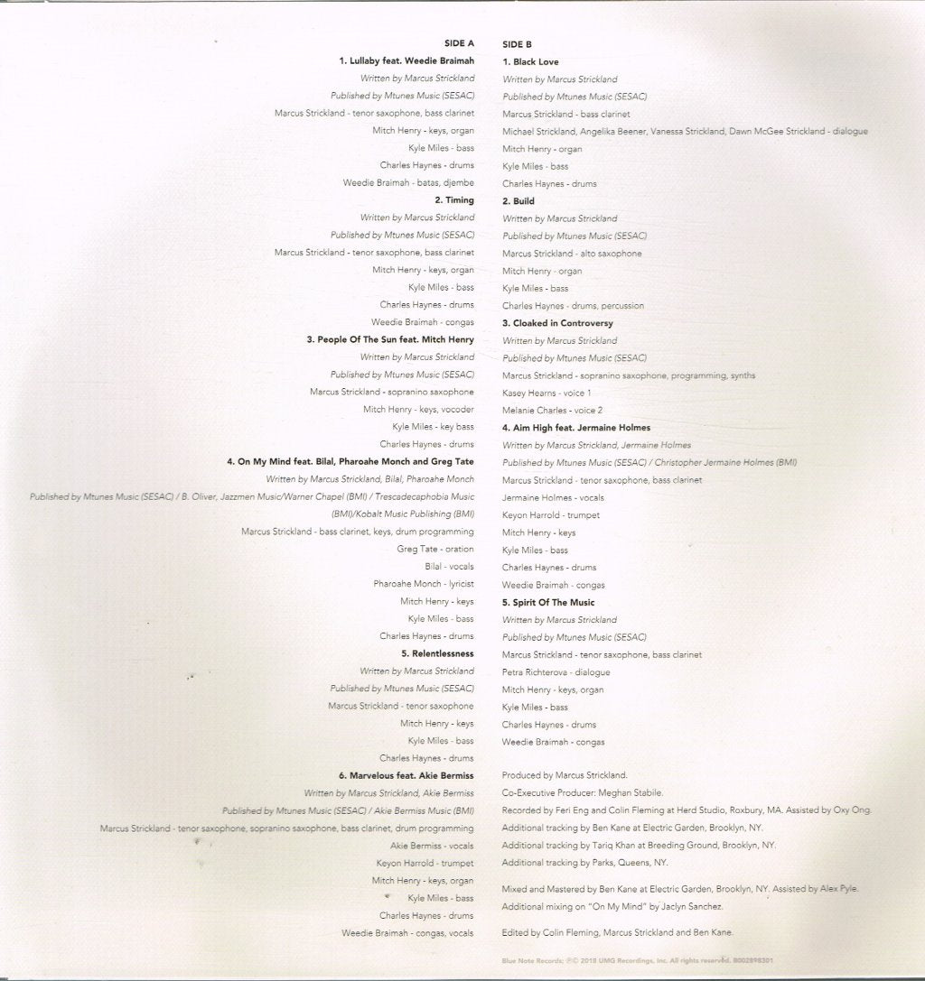 Marcus Strickland's Twi-Life - People Of The Sun - Lp