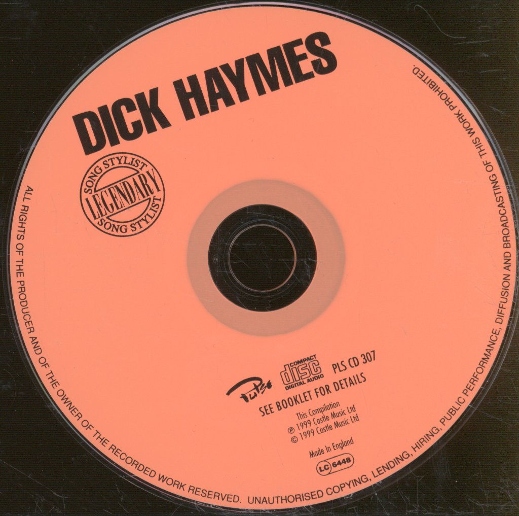 Dick Haymes - Legendary Song Stylist - Cd