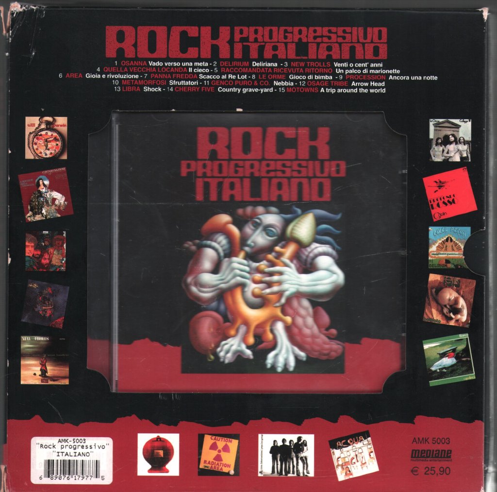 Various Artists - Rock Progressivo Italiano - Cd Set