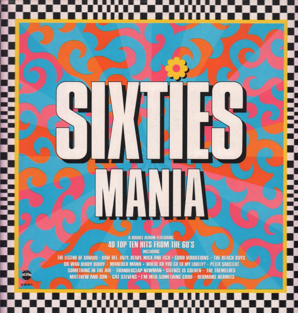 Various Artists - Sixties Mania - Double Lp