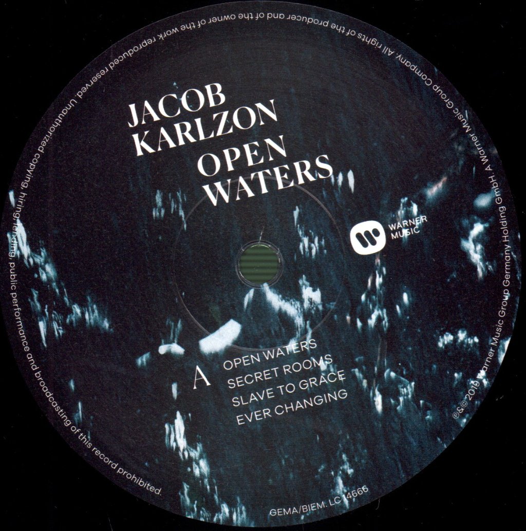Jacob Karlzon - Open Waters - Lp