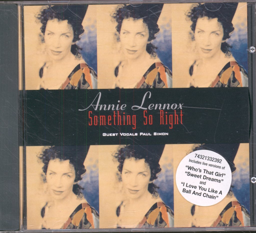 Annie Lennox Featuring Paul Simon - Something So Right - Cd