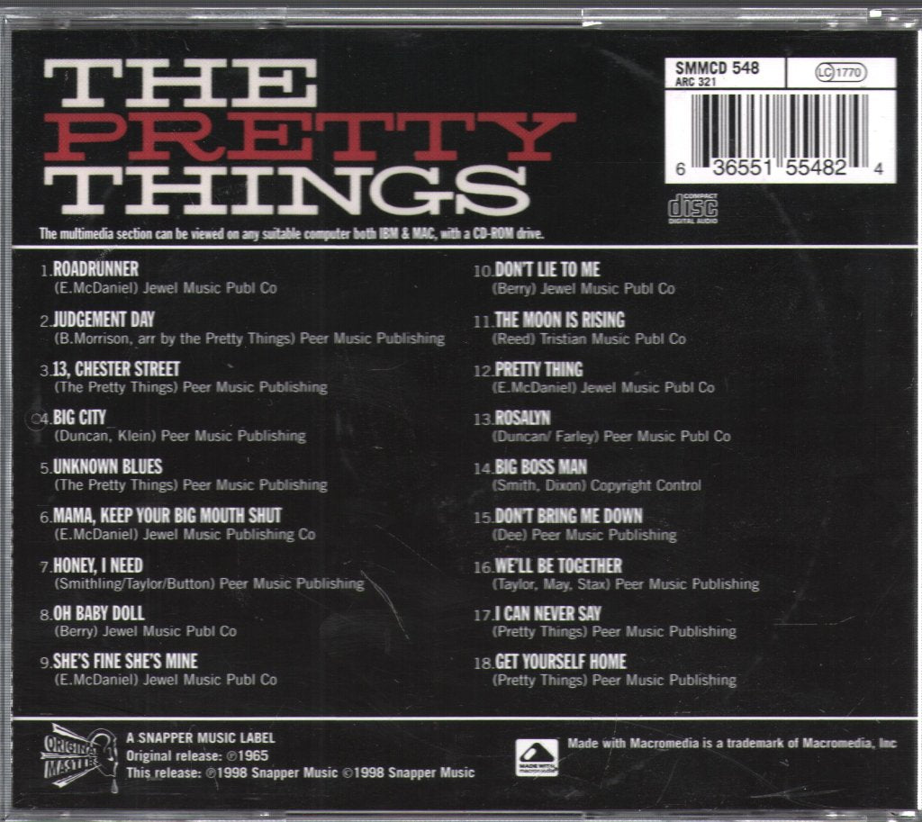Pretty Things - Pretty Things - Cd