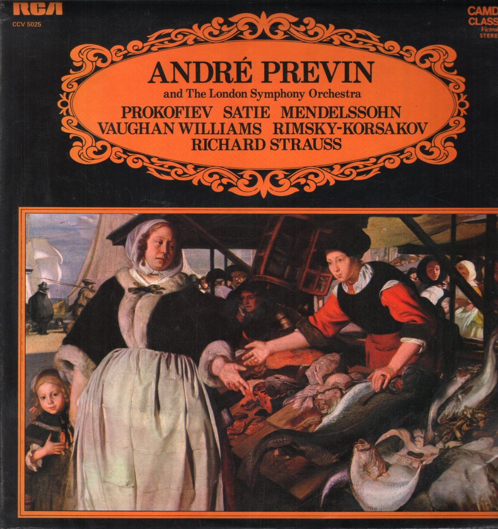 Andre Previn / London Symphony Orchestra - An Andre Previn Showcase - Lp