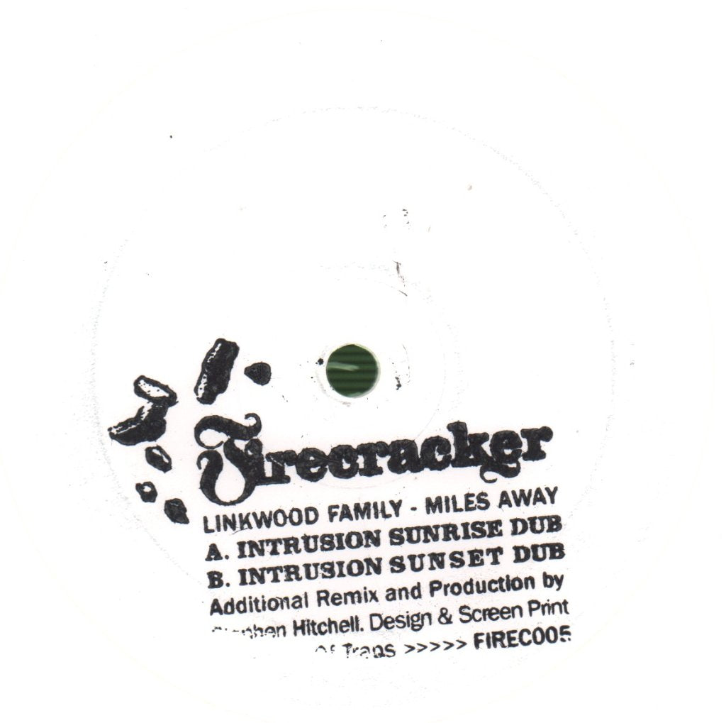 Linkwood Family - Miles Away (Intrusion Dubs) - 12 Inch