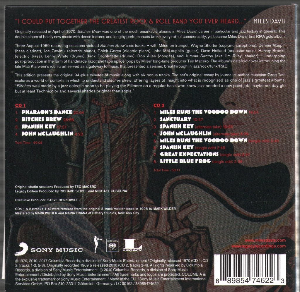 Miles Davis - Bitches Brew - Double Cd