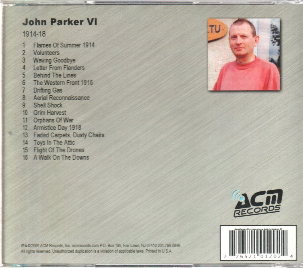 john parker vI - 1914 to 18 - Cdr