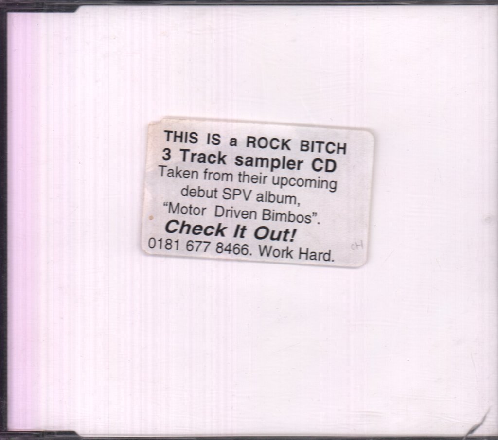 Rock Bitch - Motor Driven Bimbos Sampler - Cd