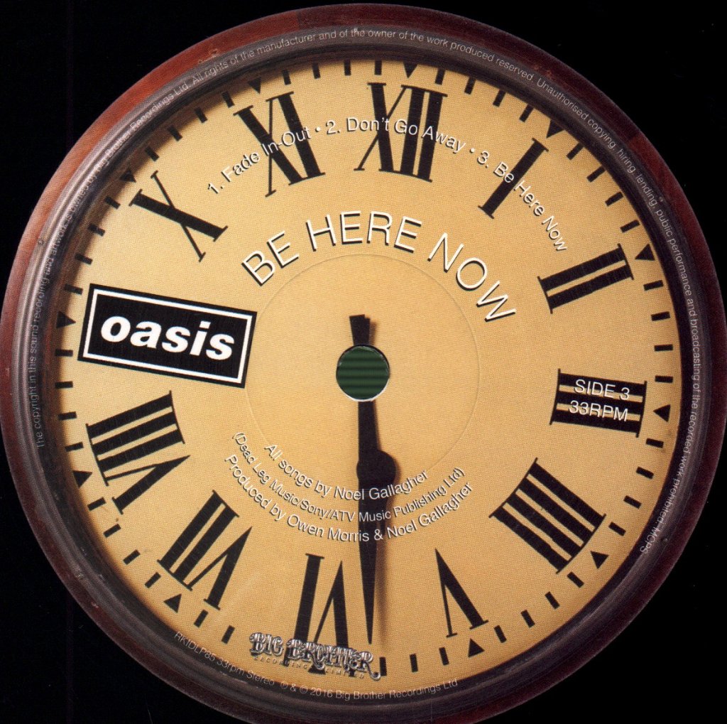 Oasis - Be Here Now - Double Lp