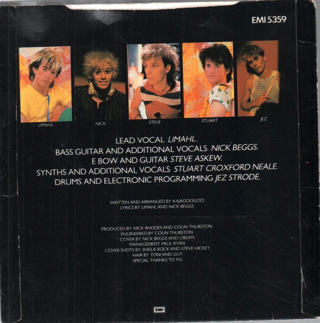 Kajagoogoo - Too Shy - 7 Inch