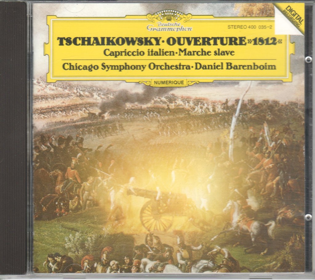 Daniel Barenboim - Ouverture "1812" / Capriccio Italien / Marche Slave - Cd