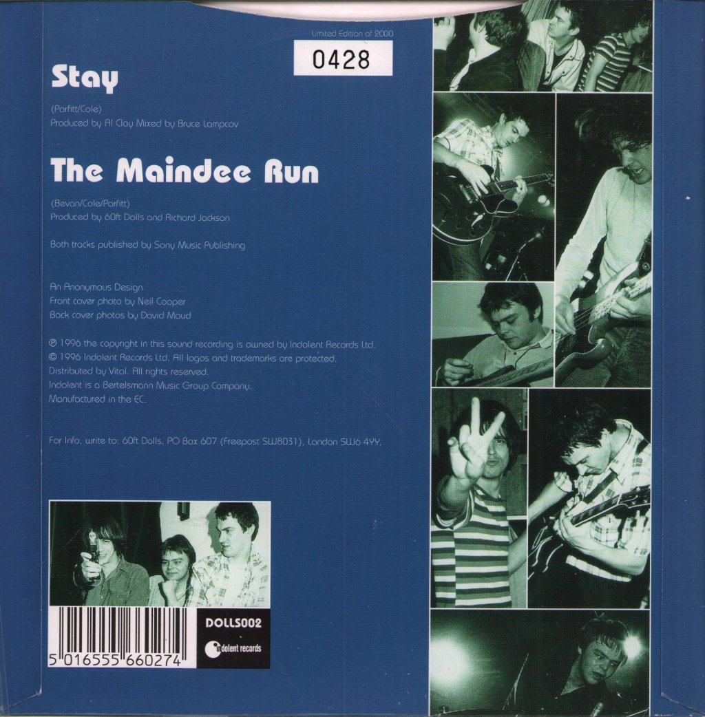60ft Dolls - Stay - 7 Inch