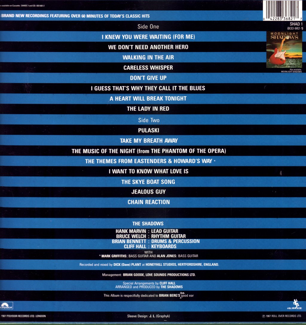 Shadows - Simply Shadows - Lp