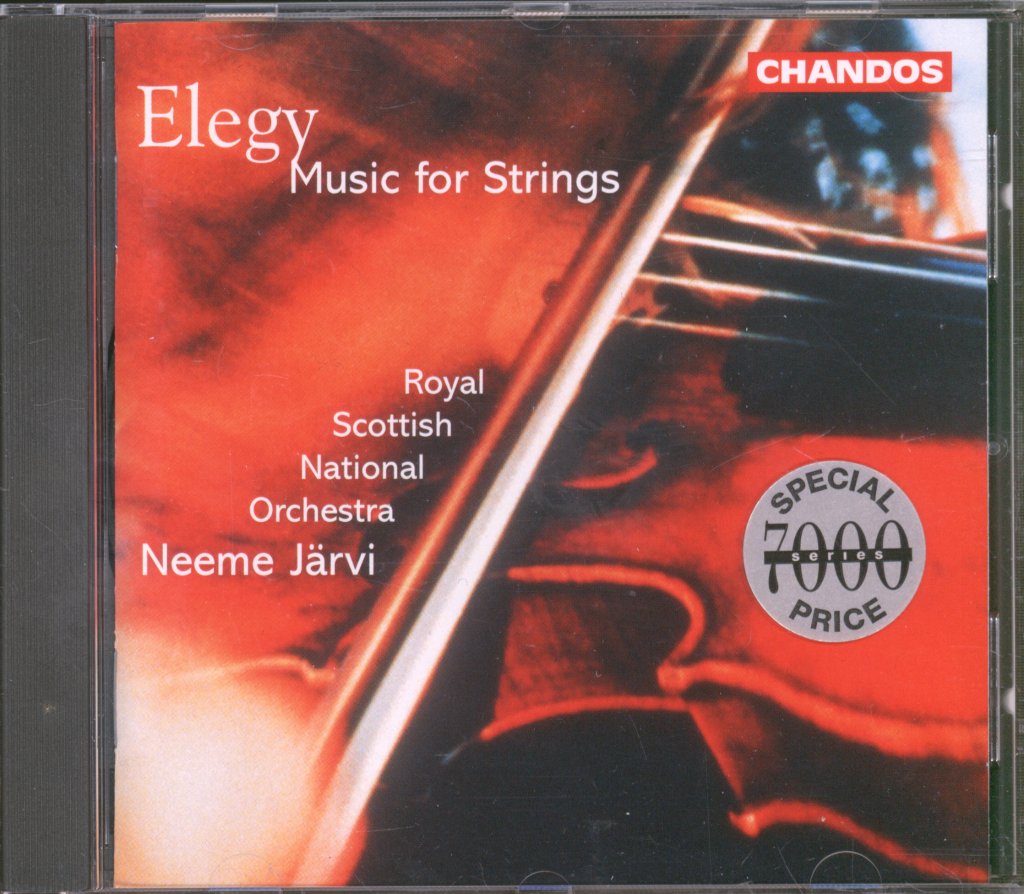 Royal Scottish National Orchestra, Neema Jarvi - Elegy Music For Strings - Cd