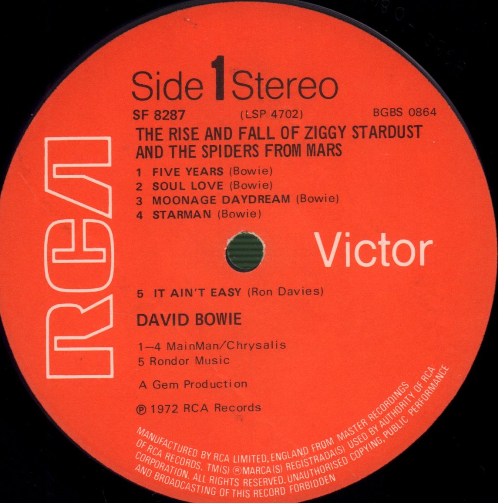 David Bowie - Ziggy Stardust - Lp