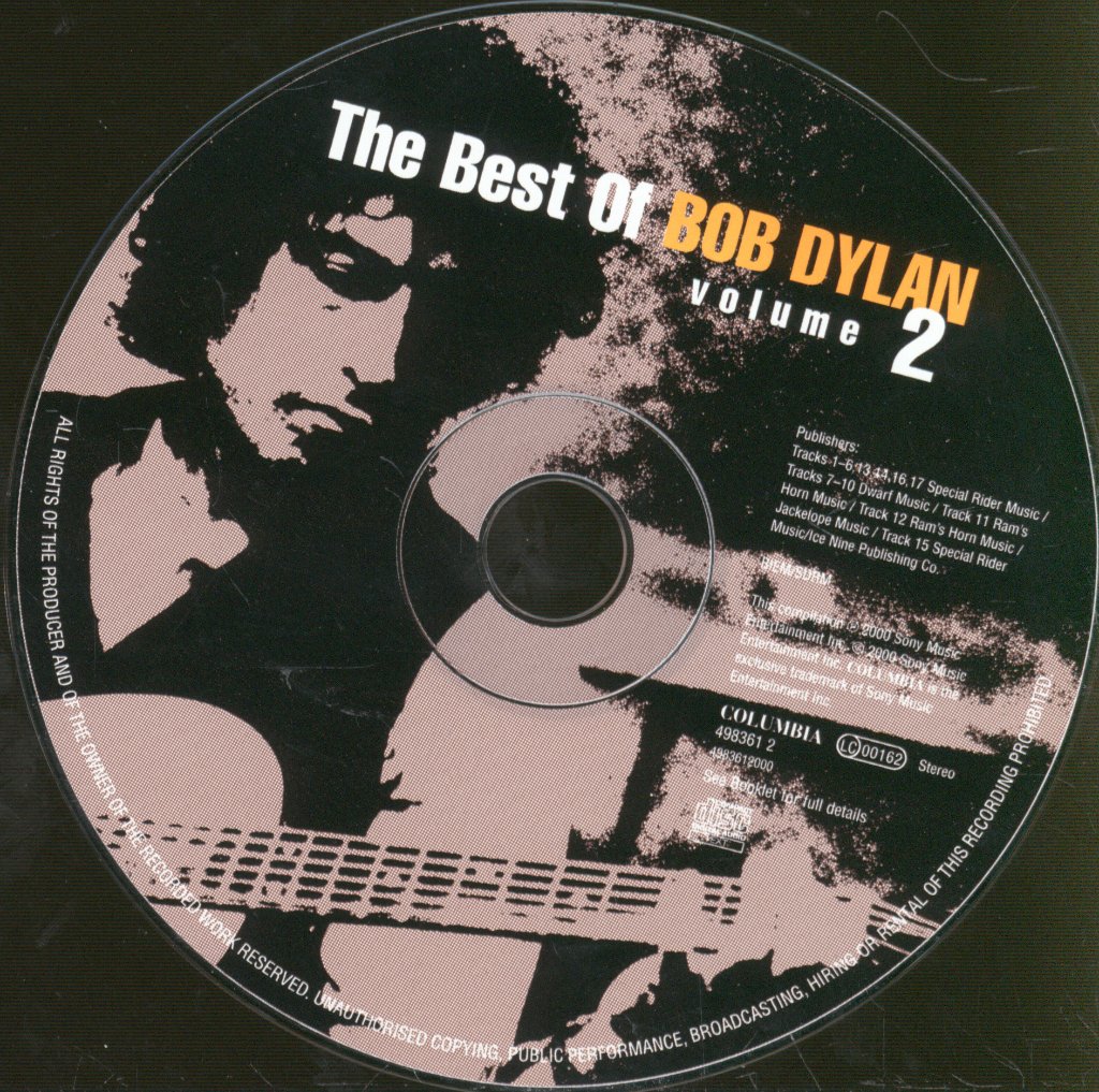 Bob Dylan - Best Of Bob Dylan Volume 2 - Double Cd