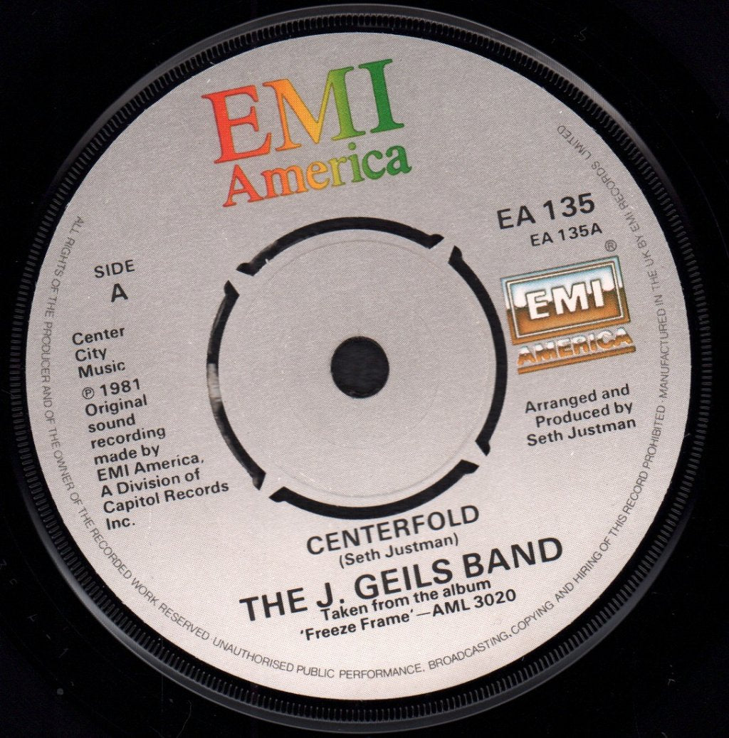J.Geils Band - Centerfold - 7 Inch